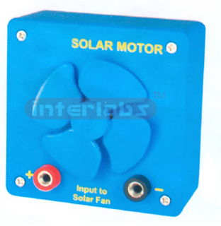 SOLAR MOTOR WITH FAN